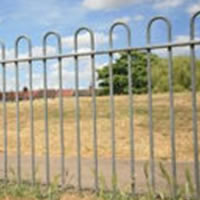 Galvanised Bow Top Fencing Panels