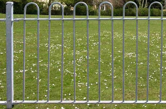 galvanized Garden Fencing