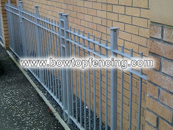 Blunt Top Fence application for low risk