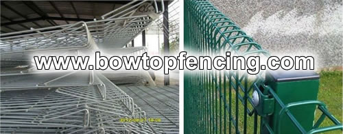 Galvanized / PVC Coated Roll Top Fence